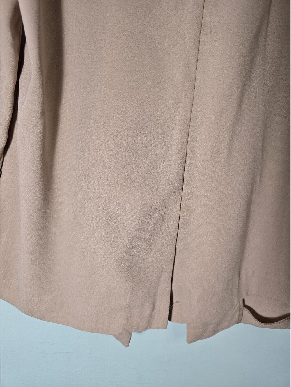 Forever 21 Beige 3/Sleeve,Open Front and pockets,chic Blazer Jacket size Small - Picture 12 of 16